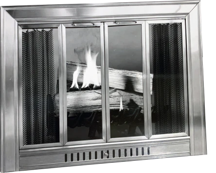TR Vintage Regal 1968 fireplace door