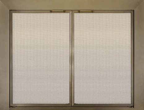 Twin Panel Mesh Door